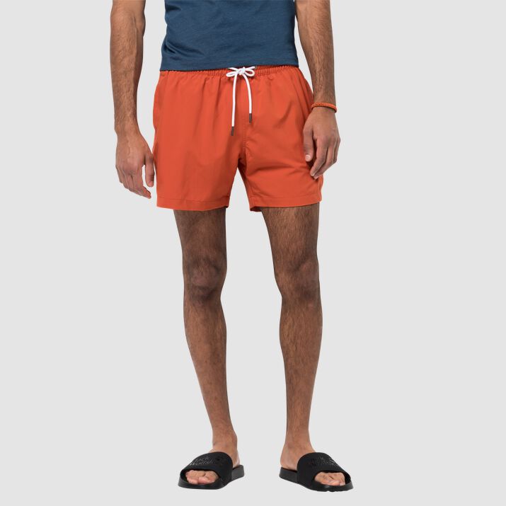 Pantalones Cortos Jack Wolfskin Bay Swim Hombre Naranjas Mexico-5794836